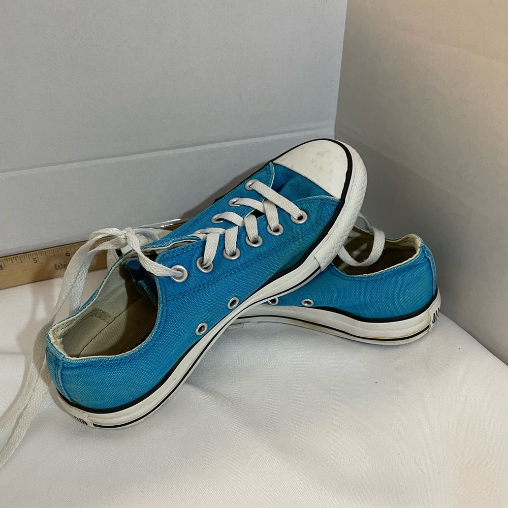 Converse All Stars turquoise Sneakers, Men's 5 Women’s 7 tennis shoe